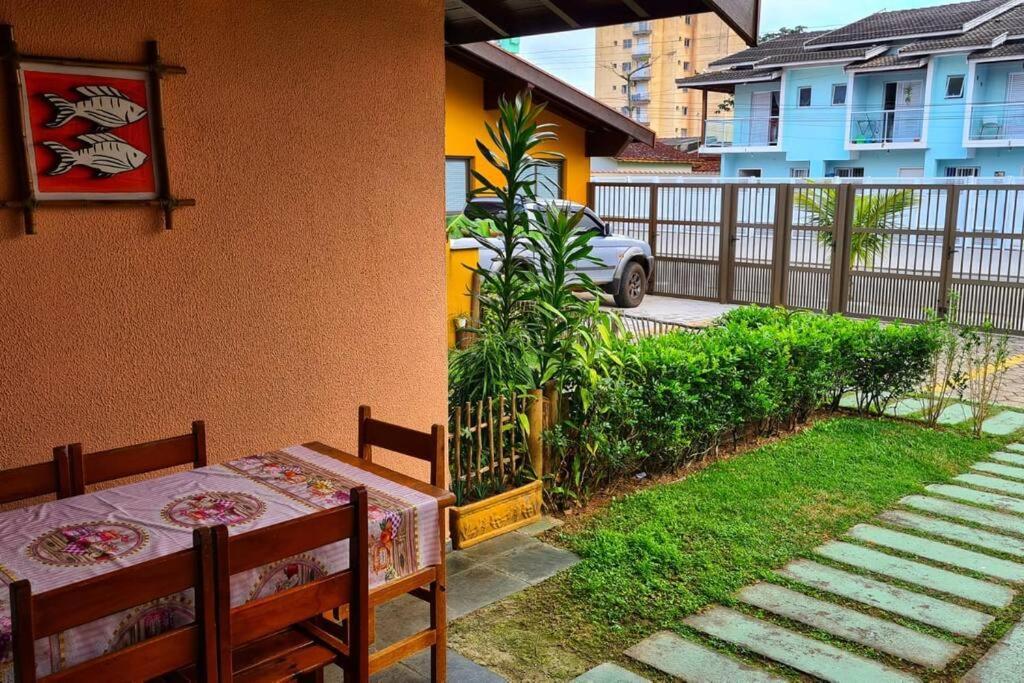 100Mts Da Praia Com Churrasqueira, Piscina E Wi-Fi Caraguatatuba Exterior foto