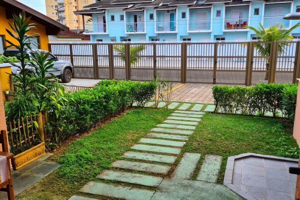 100Mts Da Praia Com Churrasqueira, Piscina E Wi-Fi Caraguatatuba Exterior foto