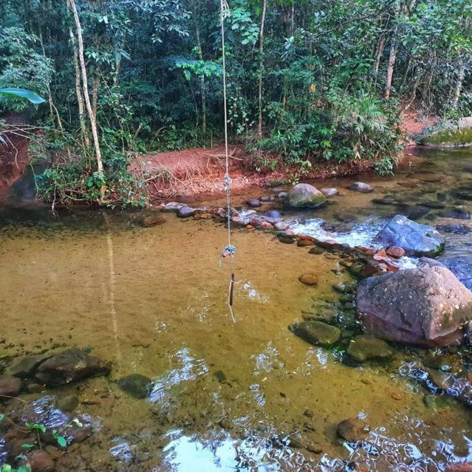 100Mts Da Praia Com Churrasqueira, Piscina E Wi-Fi Caraguatatuba Exterior foto